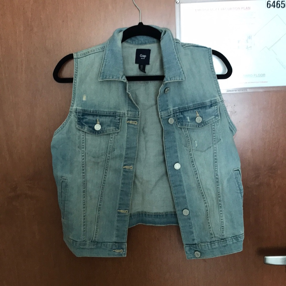 Gap jean vest